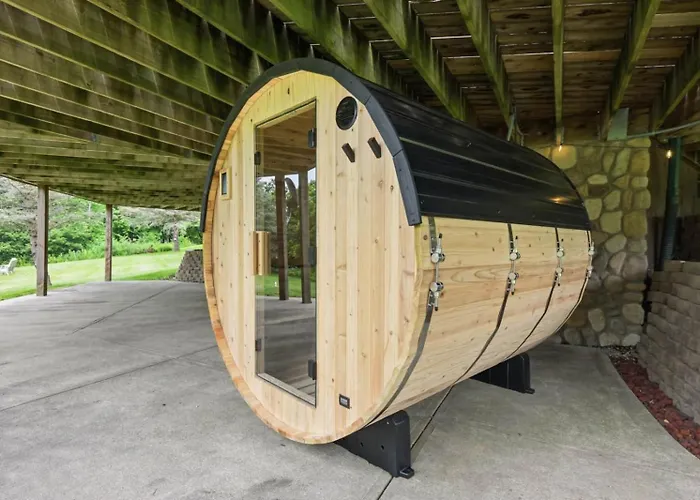 Hébergement de vacances Oakmont Galena - Private Retreat W/sauna Guilford